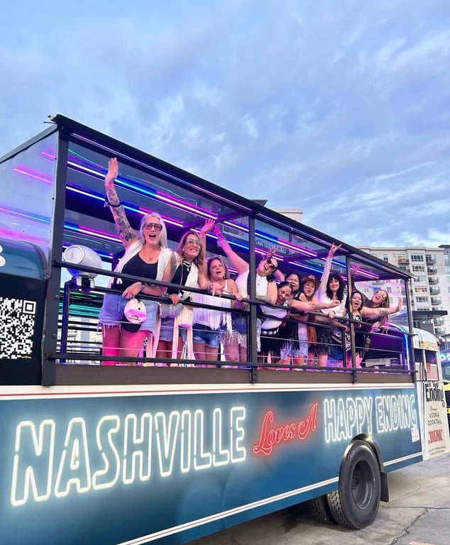 Nashville's Honky Tonk Party Express | Afternoon & Evening Party Bus Tour Image 1