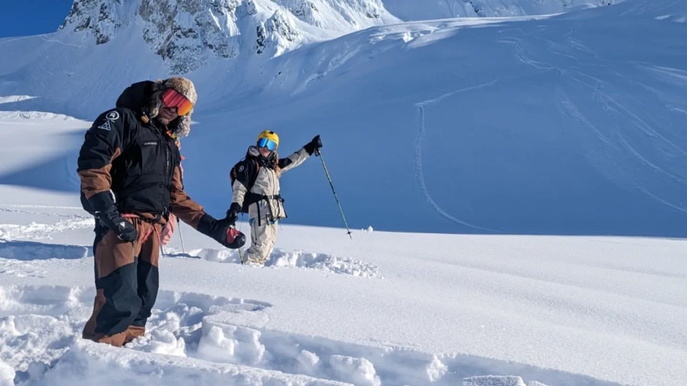 Snowmobile Assist Backcountry Ski Touring Tour Image 10