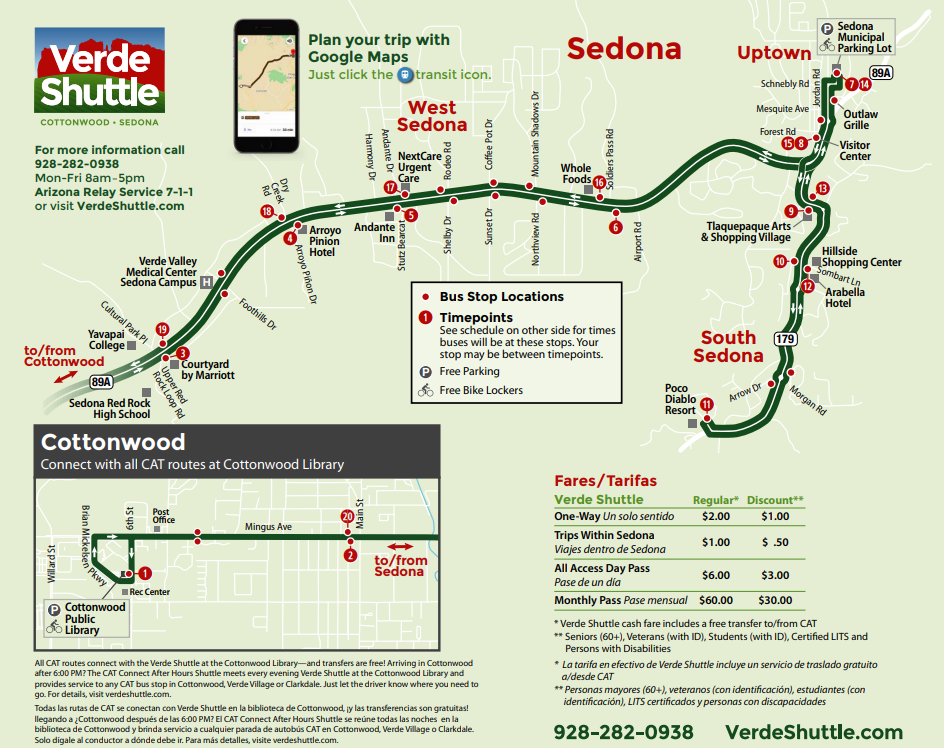 Getting Around Sedona: Your Guide to the Free and Paid Shuttles