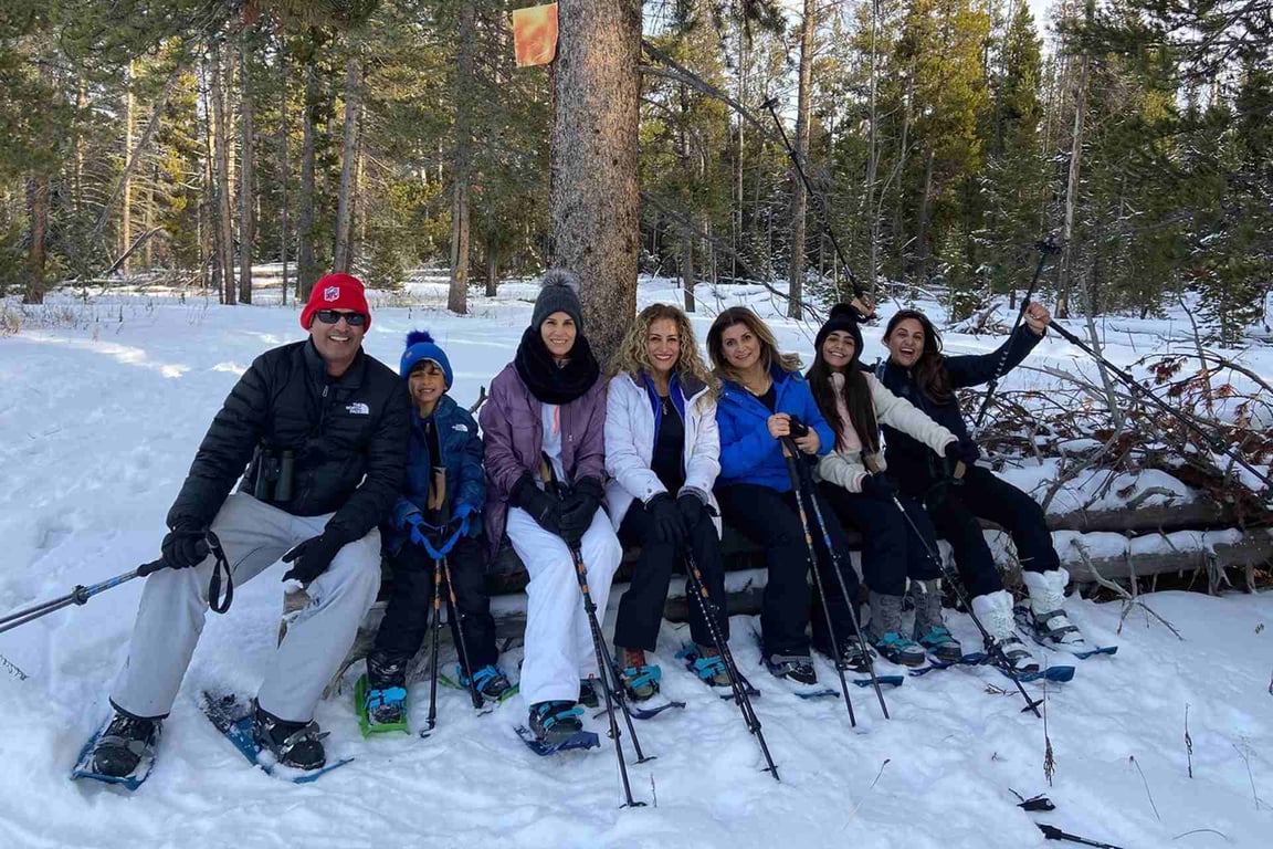 Private Big Sky Snowshoe Tour Image 7