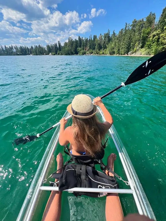 Flathead Lake Clear Kayak Tour image