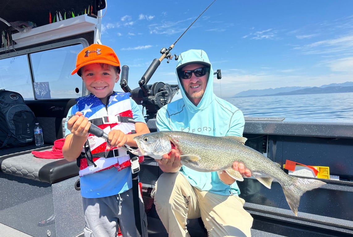 Flathead Lake Fishing Private Half-Day Tour Image 4