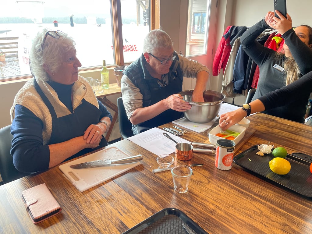 Taste of Ketchikan: Wild Alaskan Salmon Cooking Class Tour Image 3