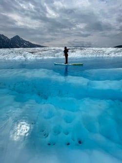 Anchorage Heli-Glacier Paddleboarding Tour Image 8