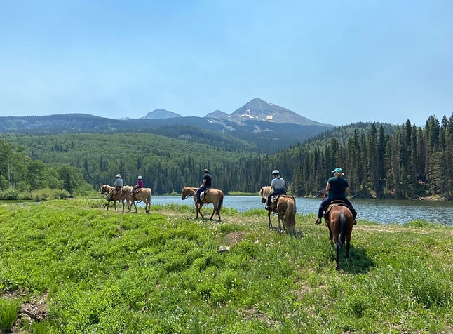 Horseback Trail Rides Private Half Day Tour Image 4