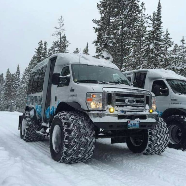 Yellowstone Snowcoach to Old Faithful image