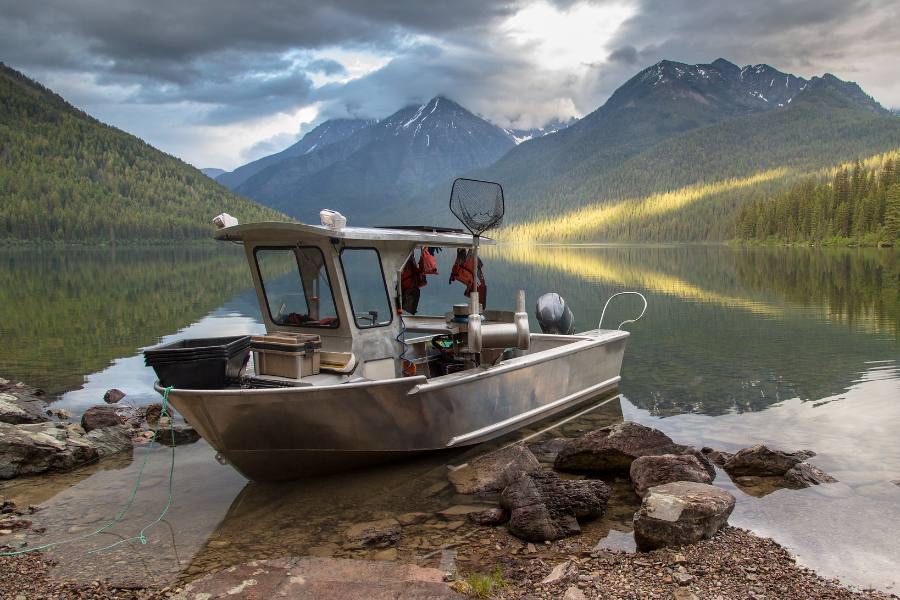 Fishing in Glacier Park image