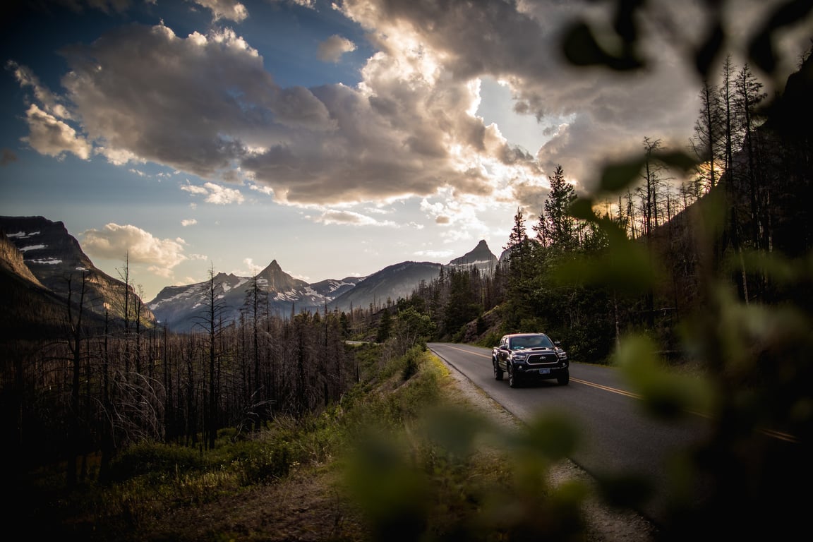 Going-to-the-Sun Road in East Glacier image