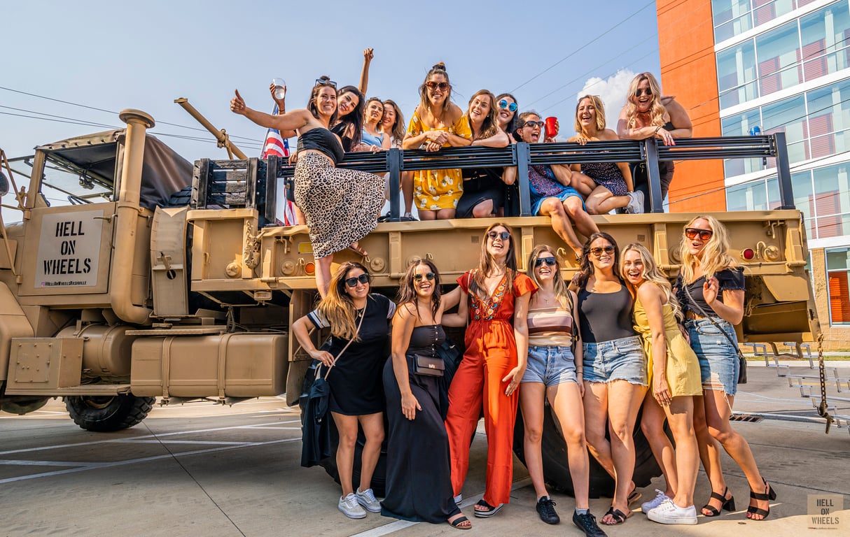 Military Party Truck Tour | Party with a Purpose Tour Image 14