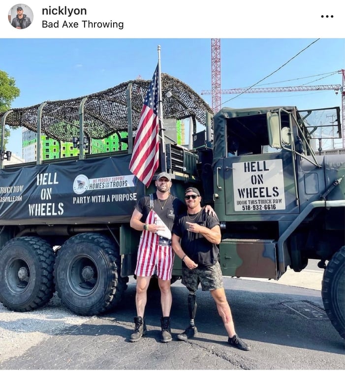 Military Party Truck Tour | Party with a Purpose Tour Image 9