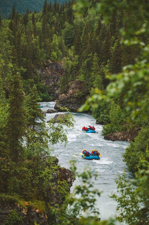 Six Mile Creek 2 Canyon Whitewater Rafting Tour Image 6