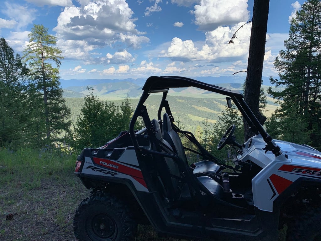 Half-Day Flathead 4-Seater UTV Rental image