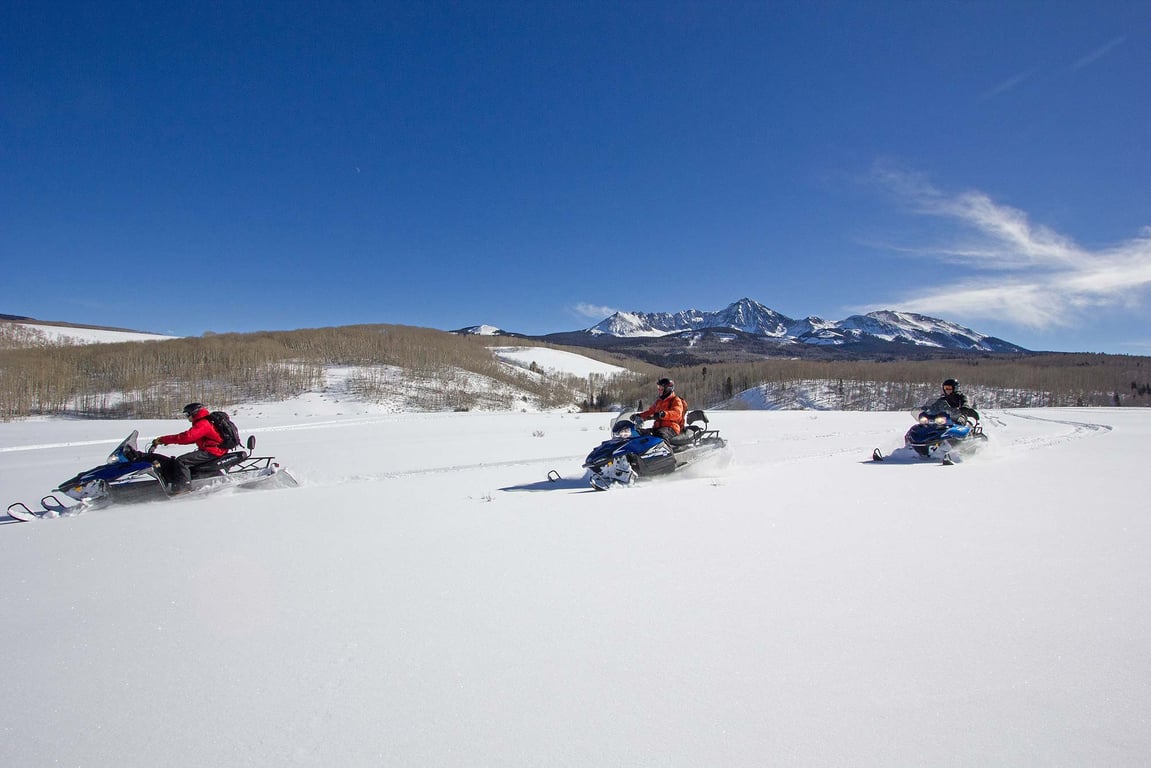 Telluride Advanced Snowmobile Tour Half Day Tour Image 6