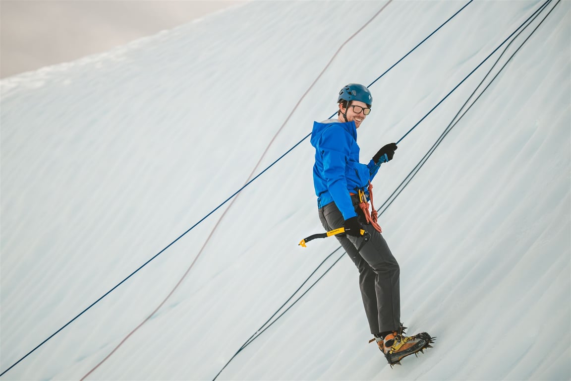 Matanuska Glacier Backcountry Ice Climbing image