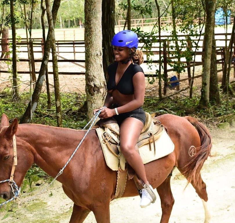 Horse Riding Adventure Combo: ATV, Ziplines & Cenote (Shared) image