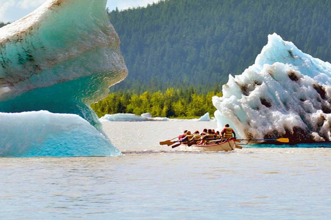 Mendenhall Lake Canoe Adventure Tour Image 3
