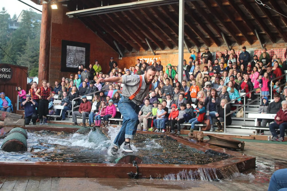 Saxman Native Village & Lumberjack Show image