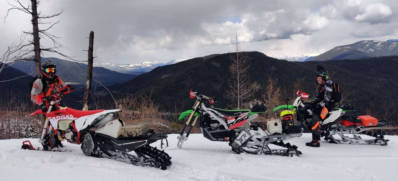 Snowbike Tour Near Glacier Park Tour Image 13