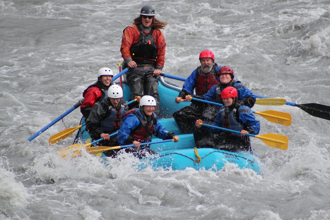 Matanuska River Lions Head Whitewater Rafting image
