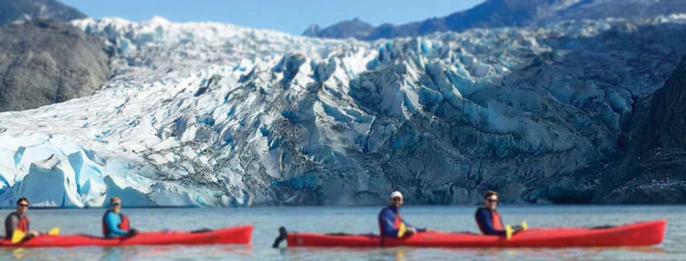 Mendenhall Lake Kayaking Adventure image