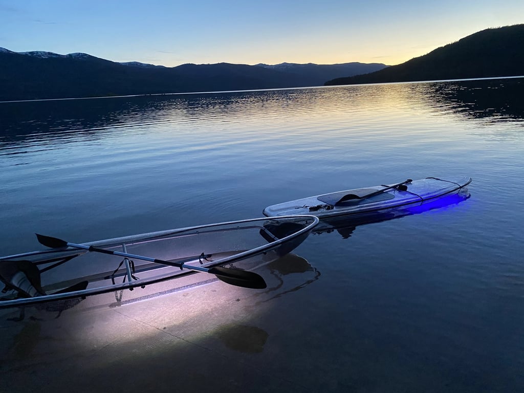 Sunset Clear Water Kayak Rental image
