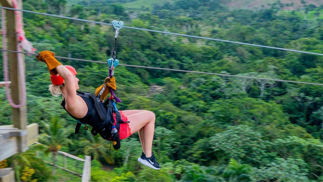 Monkeyland, Ziplines & Lunch From Punta Cana image