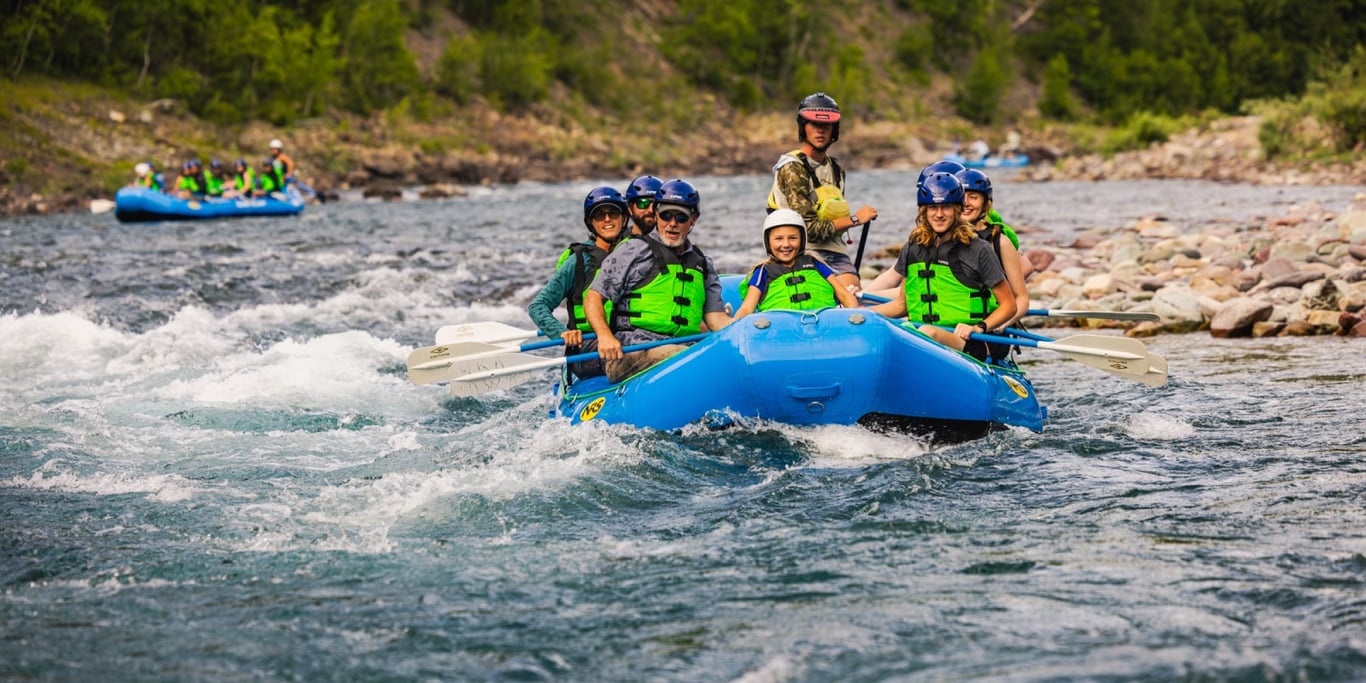 Whitewater Rafting Glacier - Half-Day image