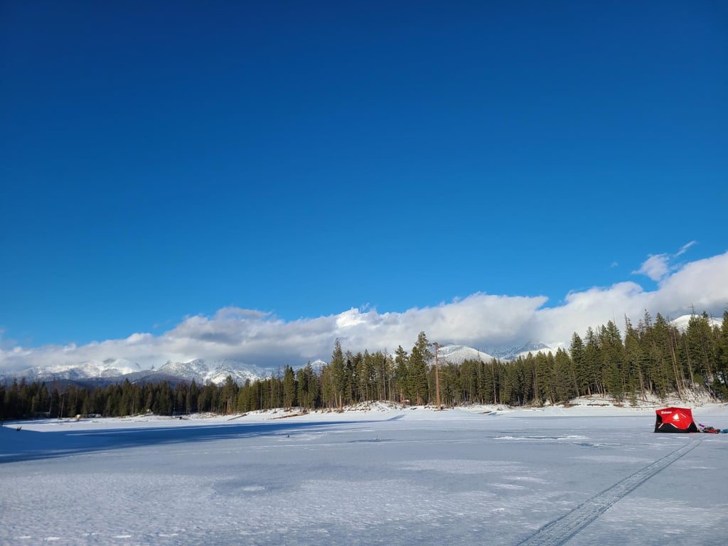Ice Fishing in Whitefish, Montana image