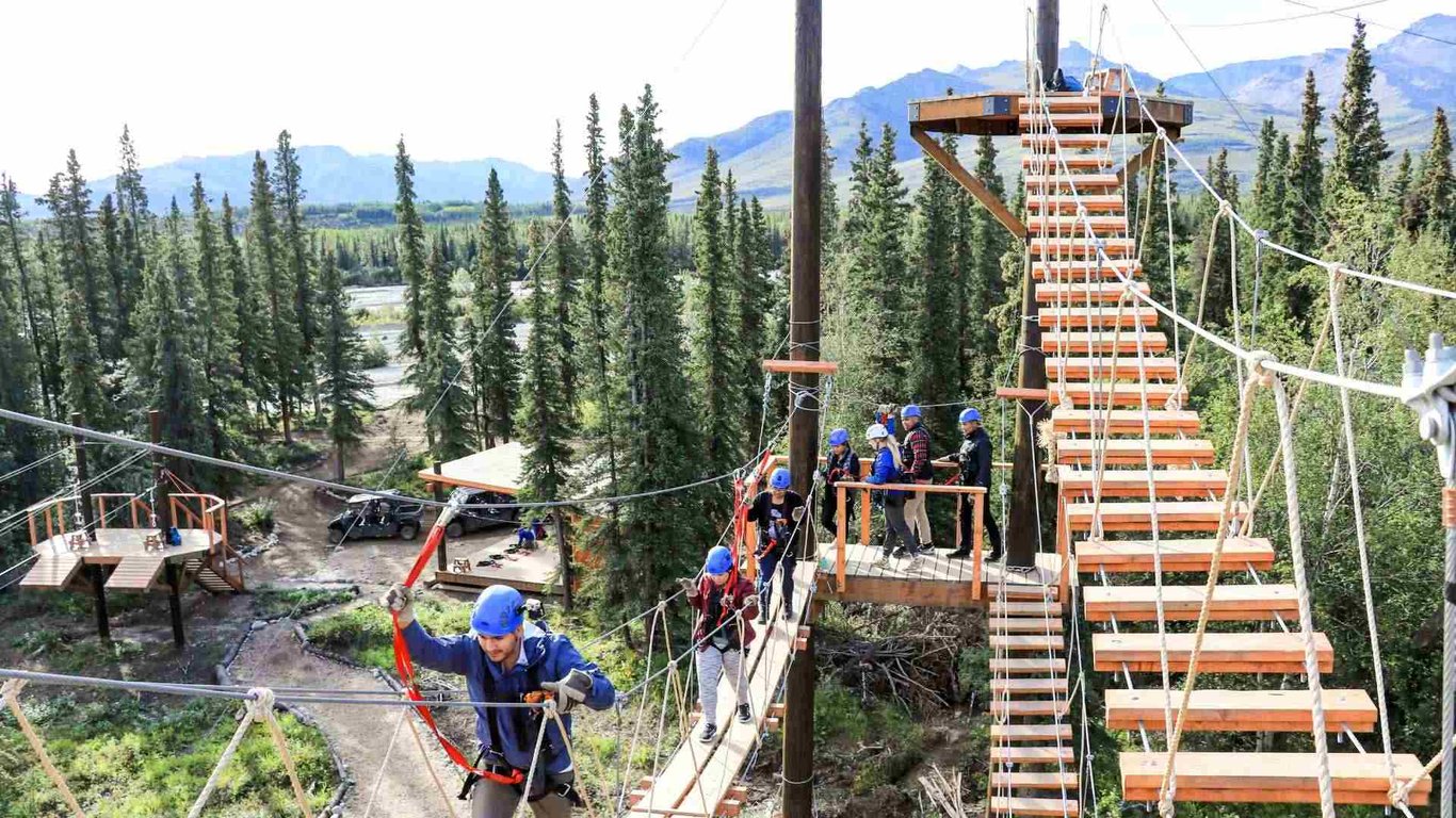 Denali Park Zipline Adventure Tour Image 8