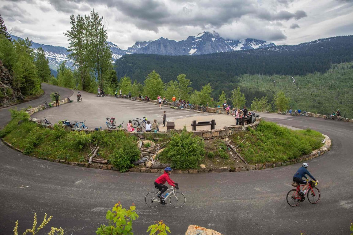 Private E-Bike Shuttle Going-to-the-Sun Road Tour Image 4