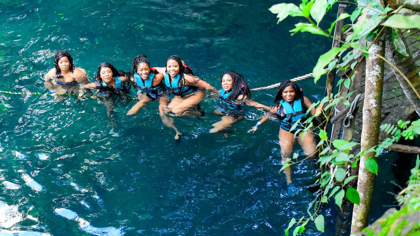 Super Combo: ATV, Ziplining, Cenotes, & Reef Snorkeling (Shared) image