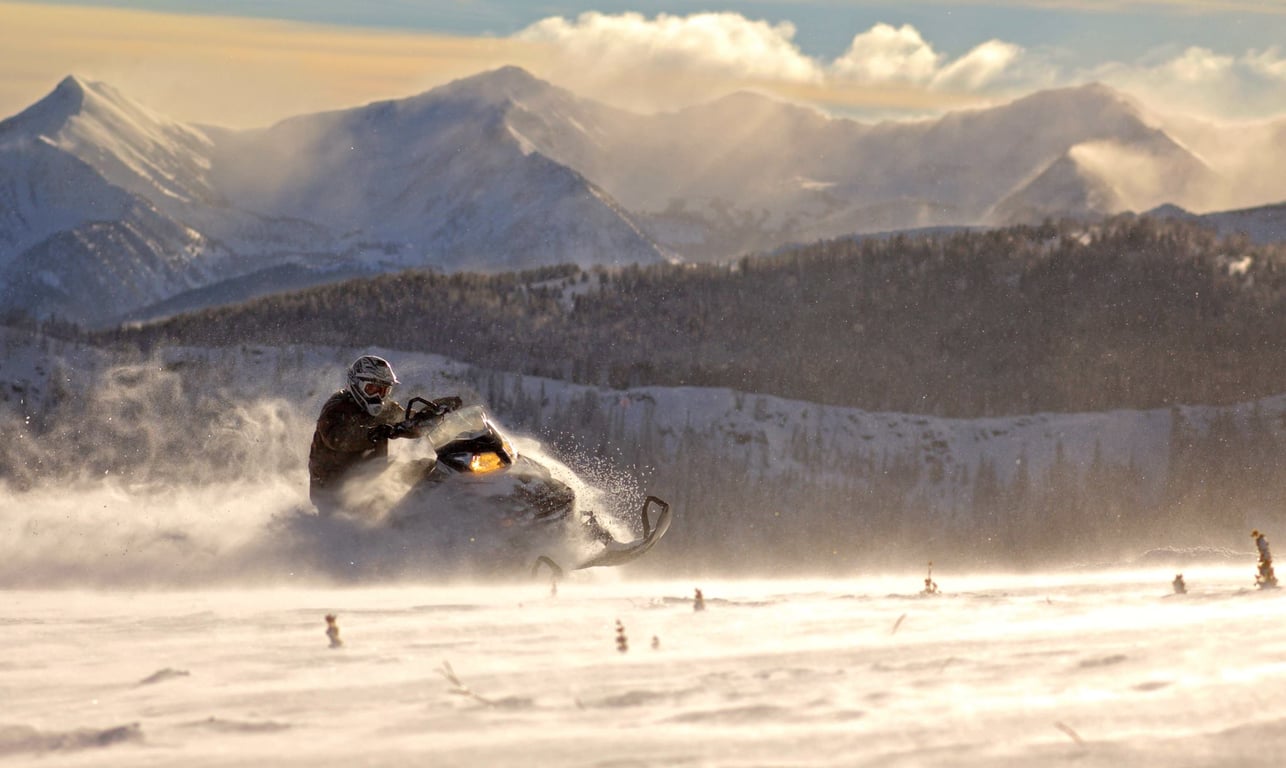 Bozeman Snowmobile Rental Tour Image 4