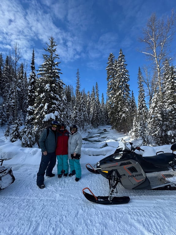 Birthday snowmobiling adventure! review image 1