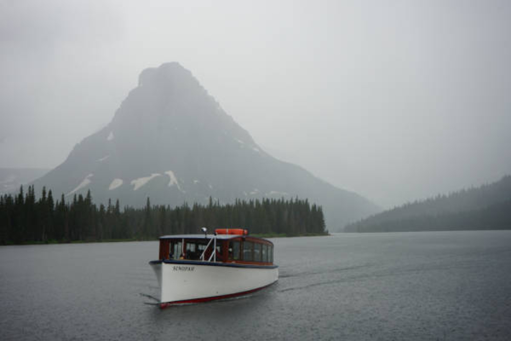 Two Medicine Lake Scenic Boat Tour in Glacier Park Tour Image 10