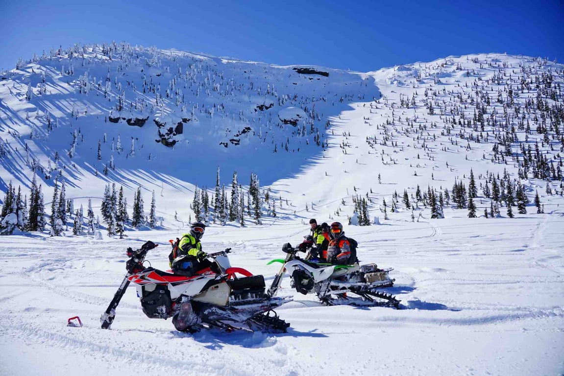 Snowbike Tour Near Glacier Park Tour Image 6