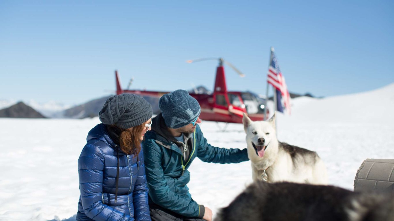 Anchorage Helicopter and Glacier Dogsled Tour Tour Image 3