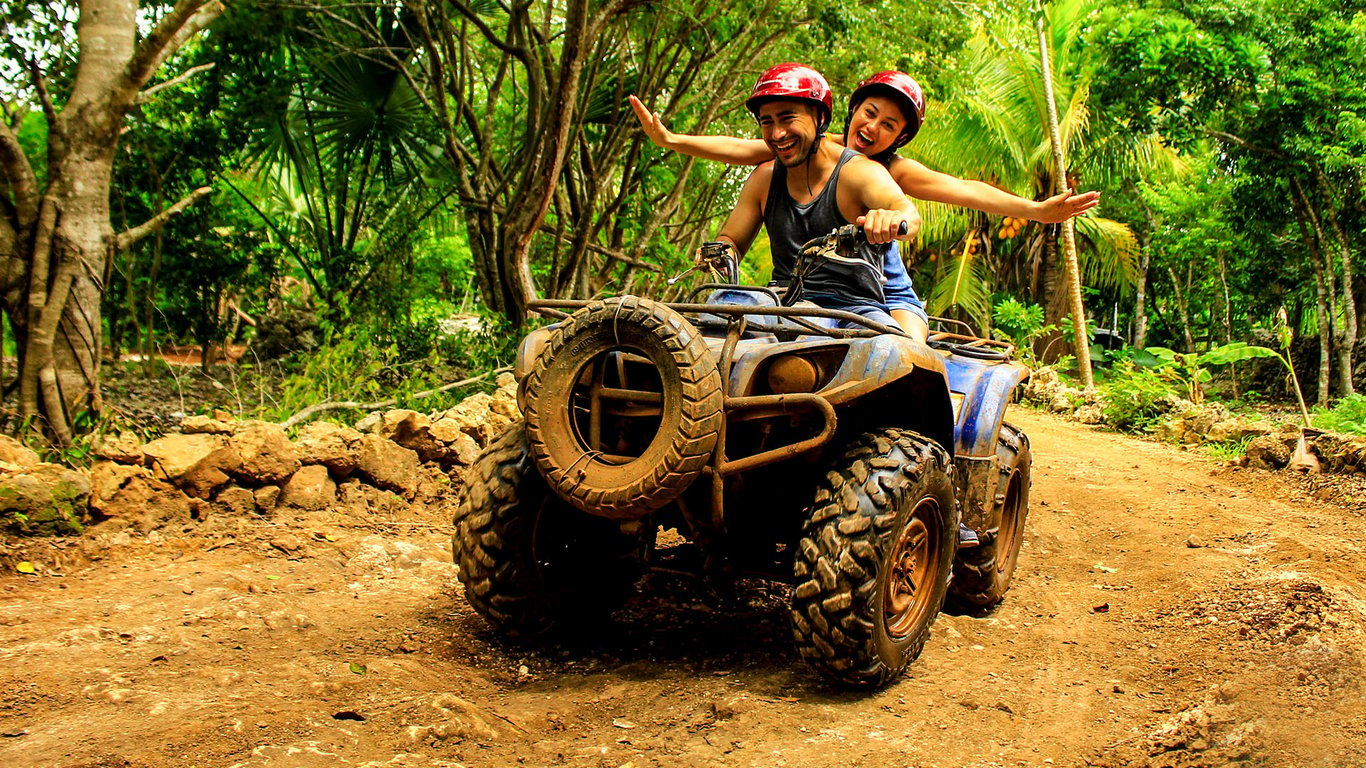 ATV, Ziplining & Cenote Tour at Eco Park image