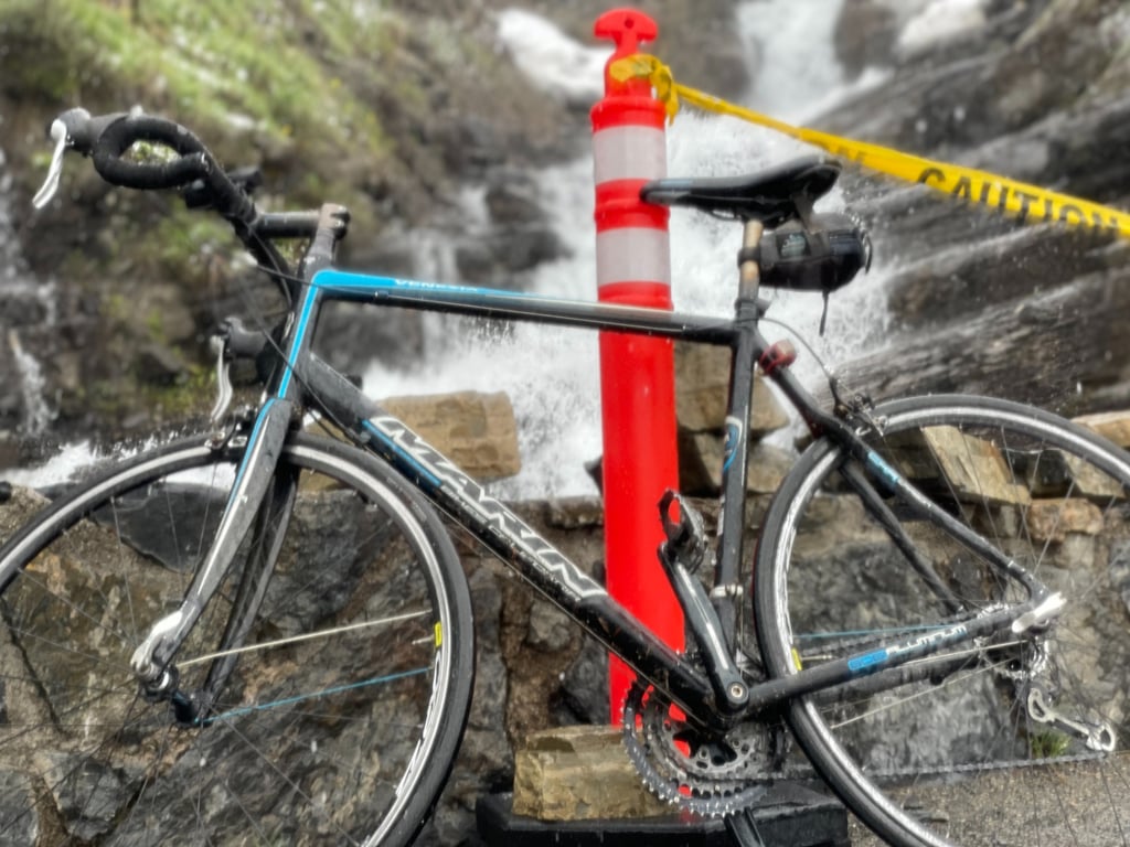 Bike in Flathead Lake image