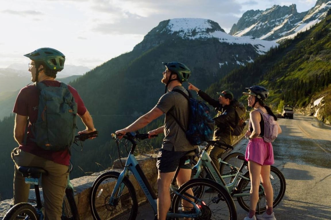 Going-to-the-Sun Road E-bike Rental & Shuttle Tour Image 5