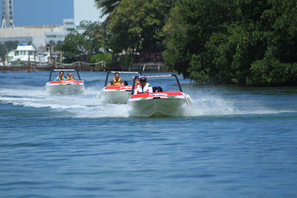 Cancun Speed Boat & Mangrove Tour image