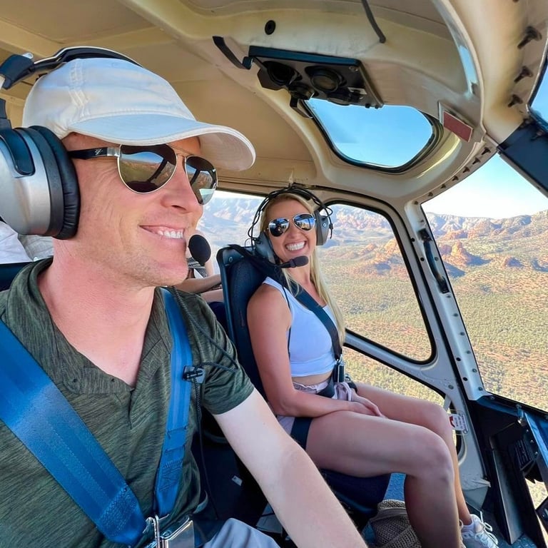 Shared Helicopter Scenic Tour- 20 Min Ancient Sedona Ruins Aerial Experience (Up to 6) Tour Image 2