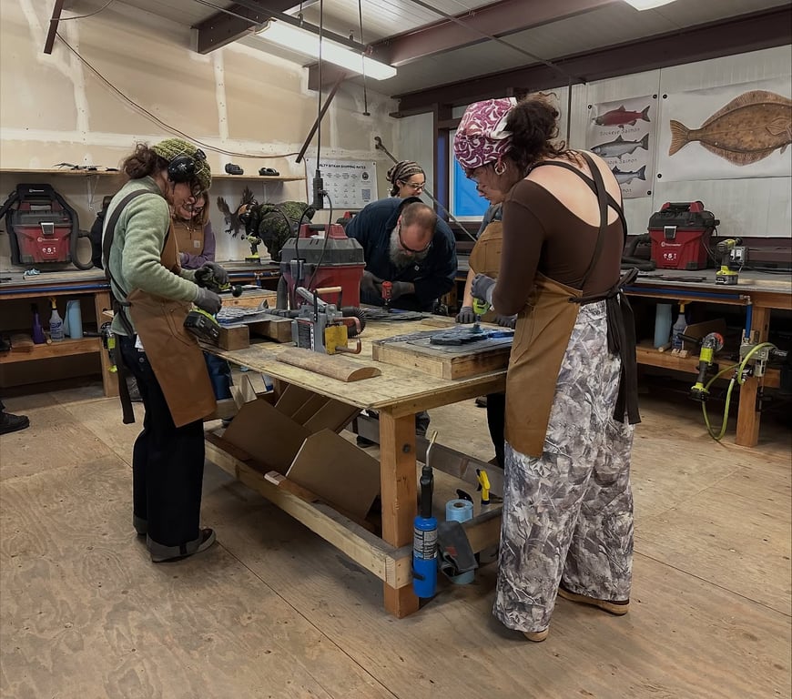 Salty Sitkan Metal Workshop Tour Tour Image 4