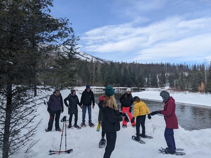 Columbia Falls Winter Snowshoe Tour Image 3