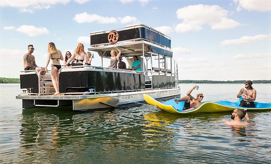 Nashville Toons double decker pontoon boat