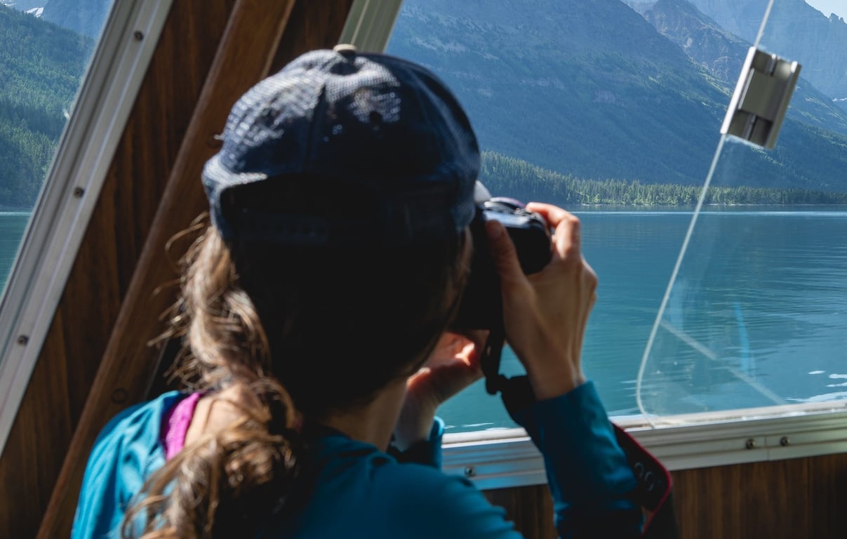 St. Mary Lake Scenic Boat Tour in Glacier Park Tour Image 10