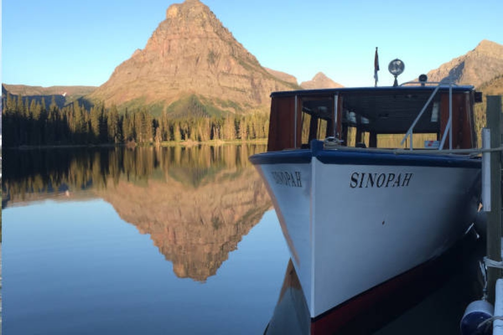Two Medicine Lake Scenic Boat Tour in Glacier Park Tour Image 8
