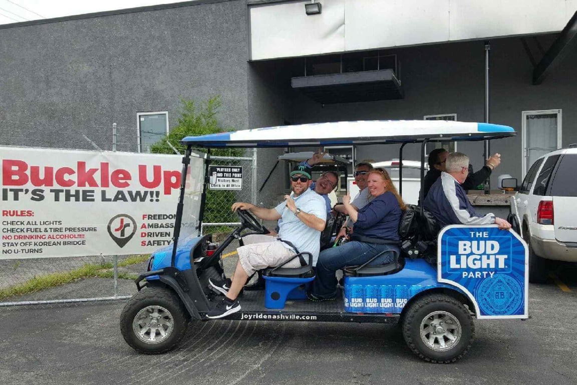 Nashville Golf Cart Brewery & Distillery Tour | Visit Top Local Breweries Tour Image 6