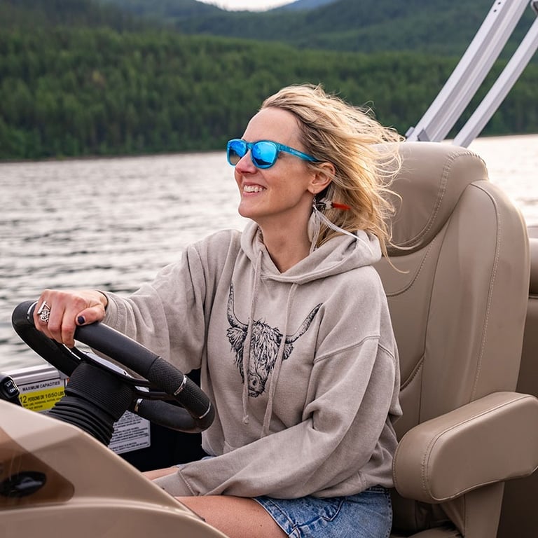 Full-Day Whitefish Lake Sea Ray Boat Rental Tour Image 2