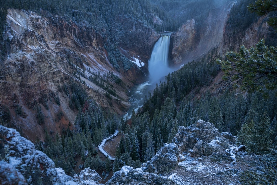 Yellowstone Snowmobile to Grand Canyon Tour Image 8