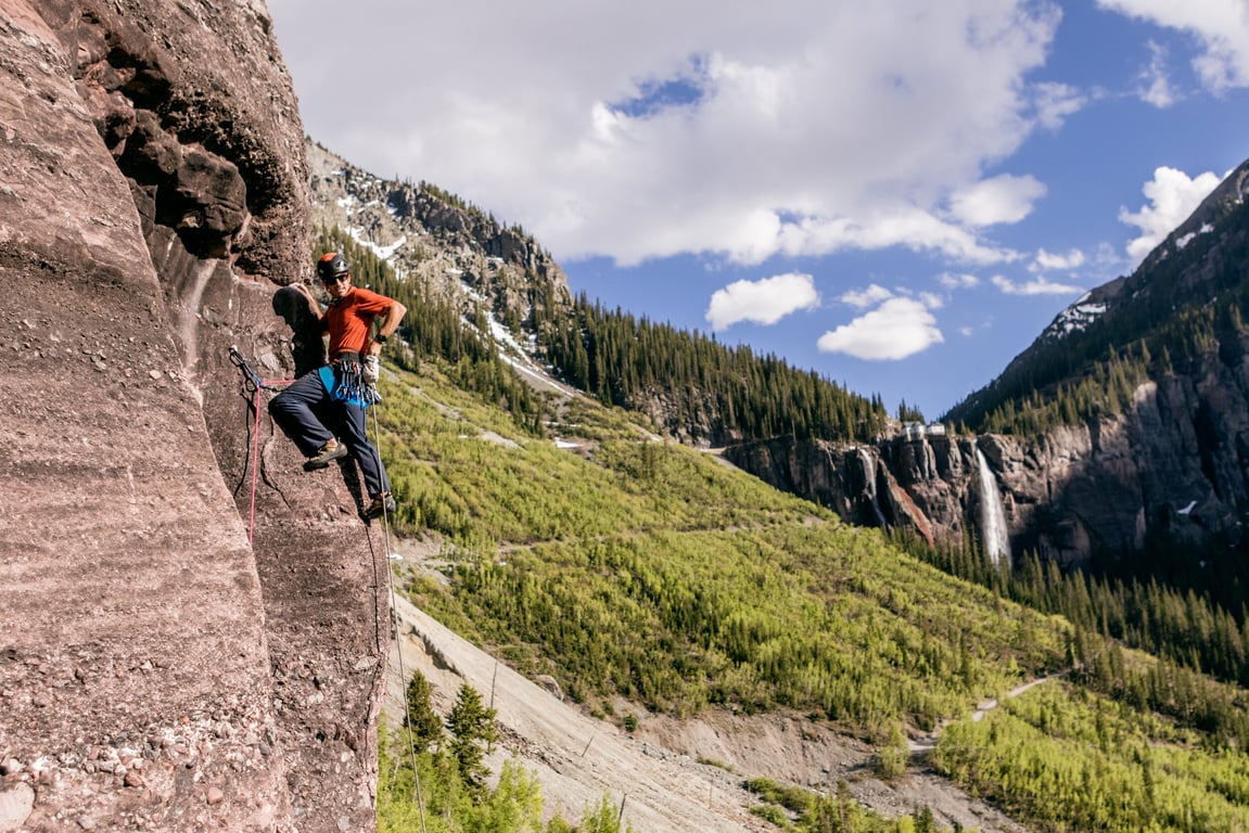 Experience the Thrill: Our Favorite Climbing & Via Ferrata Tours in Telluride image